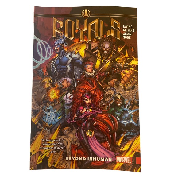 Marvel Royals Beyond Inhuman Volume 1 Comic Book - Picture 1 of 5